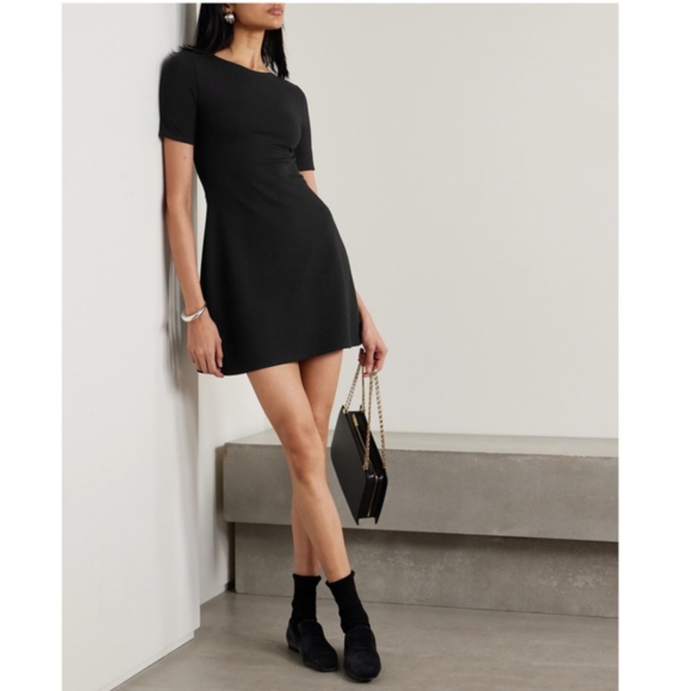 Leset Pointe Stretch Mini Dress